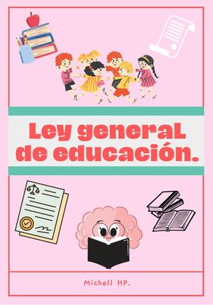 Ley general de educación