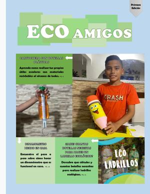 Eco Amigos -Taller Integrado por Jhon Alex Cano 6 5