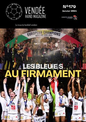 VENDEE HAND MAGAZINE N°179 - Janvier 2024 - Les bleu(e)s au firmament