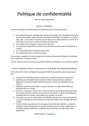 Calaméo - Politique De Confidentialite Rgpd