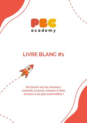 Livre Blanc 1 PBC Academy