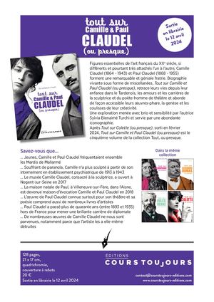 Communiqué de presse Tout sur Camille & Paul Claudel (ou presque)