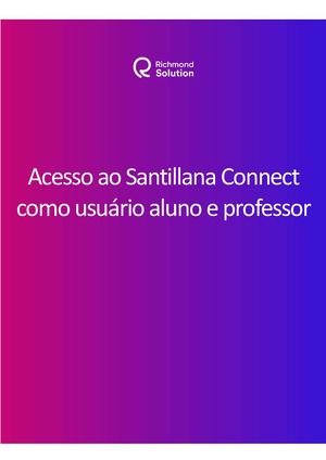 Acesso Ao Santillana Connect
