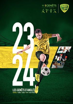 Plaquette des Genêts d'Anglet 2023/2024