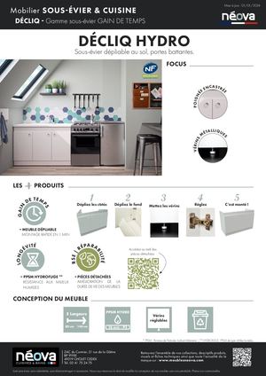 NÉOVA Fiche DÉCLIQ HYDRO