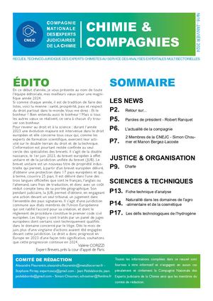 Chimie & Compagnies N° 16 JANV 2024