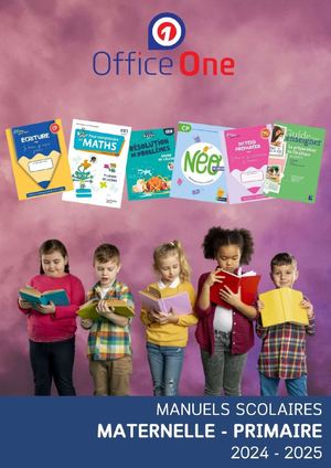 Catalogue MS Maternelle - Primaire 2024-2025