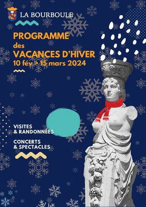 Agenda Fev/Mars 2024 La Bourboule