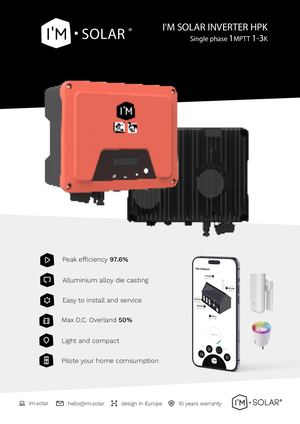 I'M SOLAR Inverter HPK EN Data Sheet