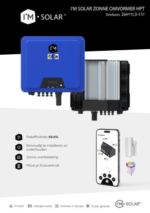 I'M SOLAR Omvormer Datasheet HPT 15 25NL