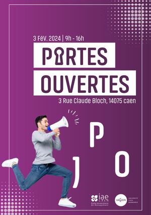 Journée Portes Ouvertes IAE CAen - Programmation