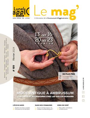 Lunel Agglo le mag' 189 - février 2024