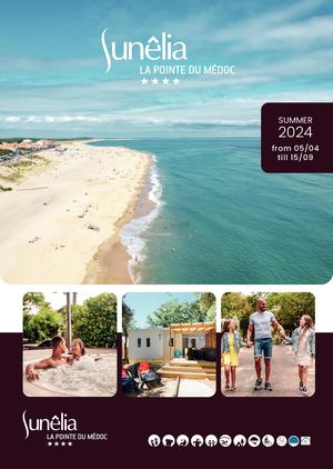 Brochure Campsite La Pointe du Médoc 2024