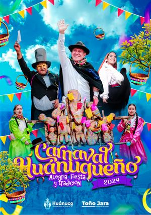 Programa  Carnavales Huánuco 2024