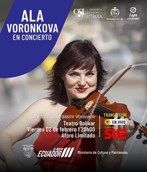 Ala Voronkova en concierto