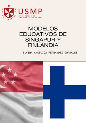 Modelos Educativos de Singapur y Finlandia