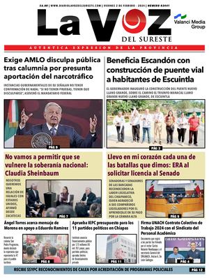La Voz del Sureste 02 02 2024