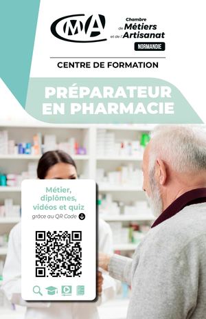 Pharmacie - Affiche Promotion de la Filière