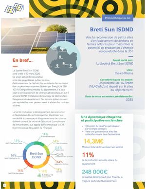 Fiche Projet Breti Sun Isdnd