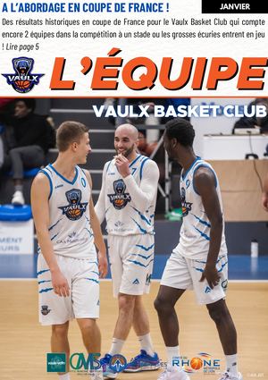 L'ÉQUIPE VAULX BASKET CLUB JANVIER