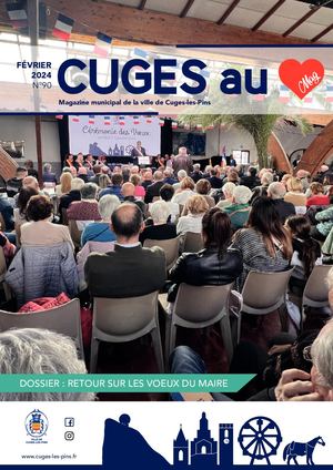 MAGAZINE "CUGES AU COEUR" FEVRIER 2024