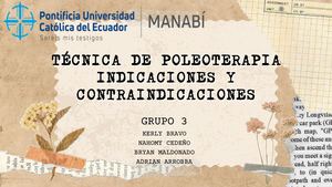 Técnicas De Poleoterapia #3 Alumnos