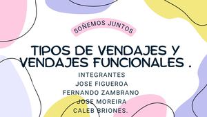 Tipos De Vendajes Y Vendajes Funcionales Alumnos