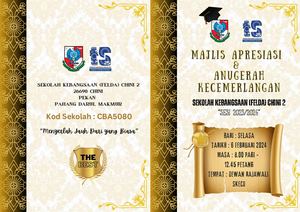 Buku Program Majlis Anugerah