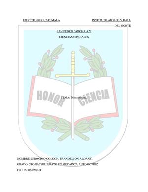 Ensayo De Difusionismo