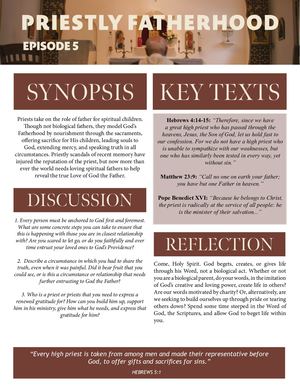 Father Ep 5 Study Guide