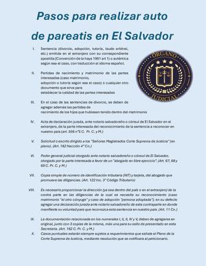 Unidad 3 – Actividad 2 – Esquemas De Procedimientos De Derecho Internacional Privado