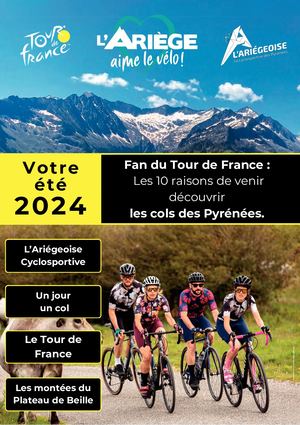 Le tour de France 2024 en Ariège Pyrénées