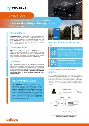[Case Study] PROTEUS Nokia Bell Labs