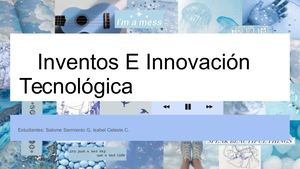 Inventos E Innovacion Tecnologica