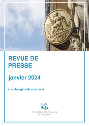 Revue De Presse Janvier 2024