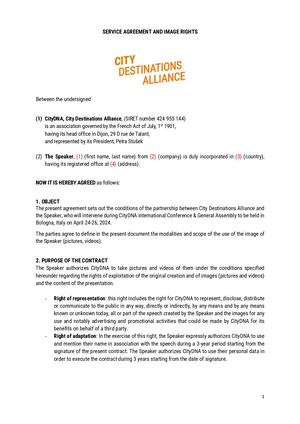 2024 International Conference Bologna Service Agreement And Image Rights