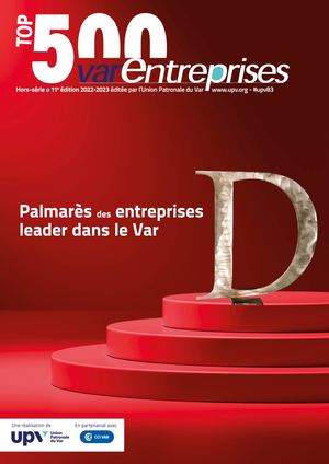 Top500 Palmarès 2022 des entreprises leader dans le Var