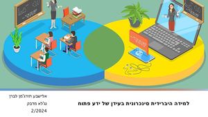 למידה היברידית סינכרונית