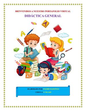 Portafolio Virtual-DIDÁCTICA GENERAL