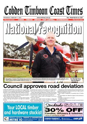 Cobden Timboon Coast Times February, Wednesday 7, 2024
