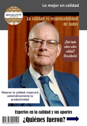 Revista Calidad - Materia: Control de Calidad. IUPSM