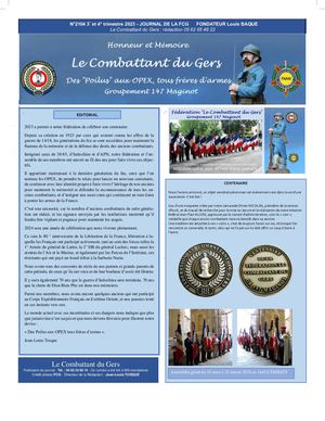 N° 2104 COMBATTANT DU GERS