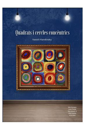 Vassili Kandinsky Quadrats I Cercles Concèntrics, 1913 (2)