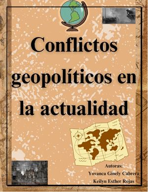 Conflictos Geopolíticos En La Actualidad