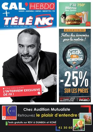 TELE NC + CAL'HEBDO N°786 • Du 10 au 16 février 2024
