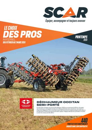 Le Choix Des Pros Printemps 2024 MATERIEL