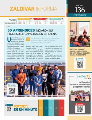 Boletín Zaldívar Informa N° 136 Ok