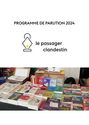 Catalogue 2024 - le passager clandestin