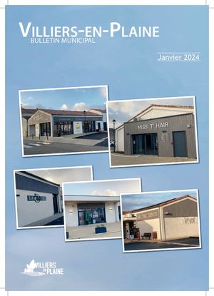 Bulletin Municipal - Villiers en Plaine - 2024
