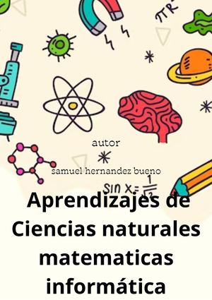 Documento Portada De Proyecto De Ciencias Ilustrado Colorido